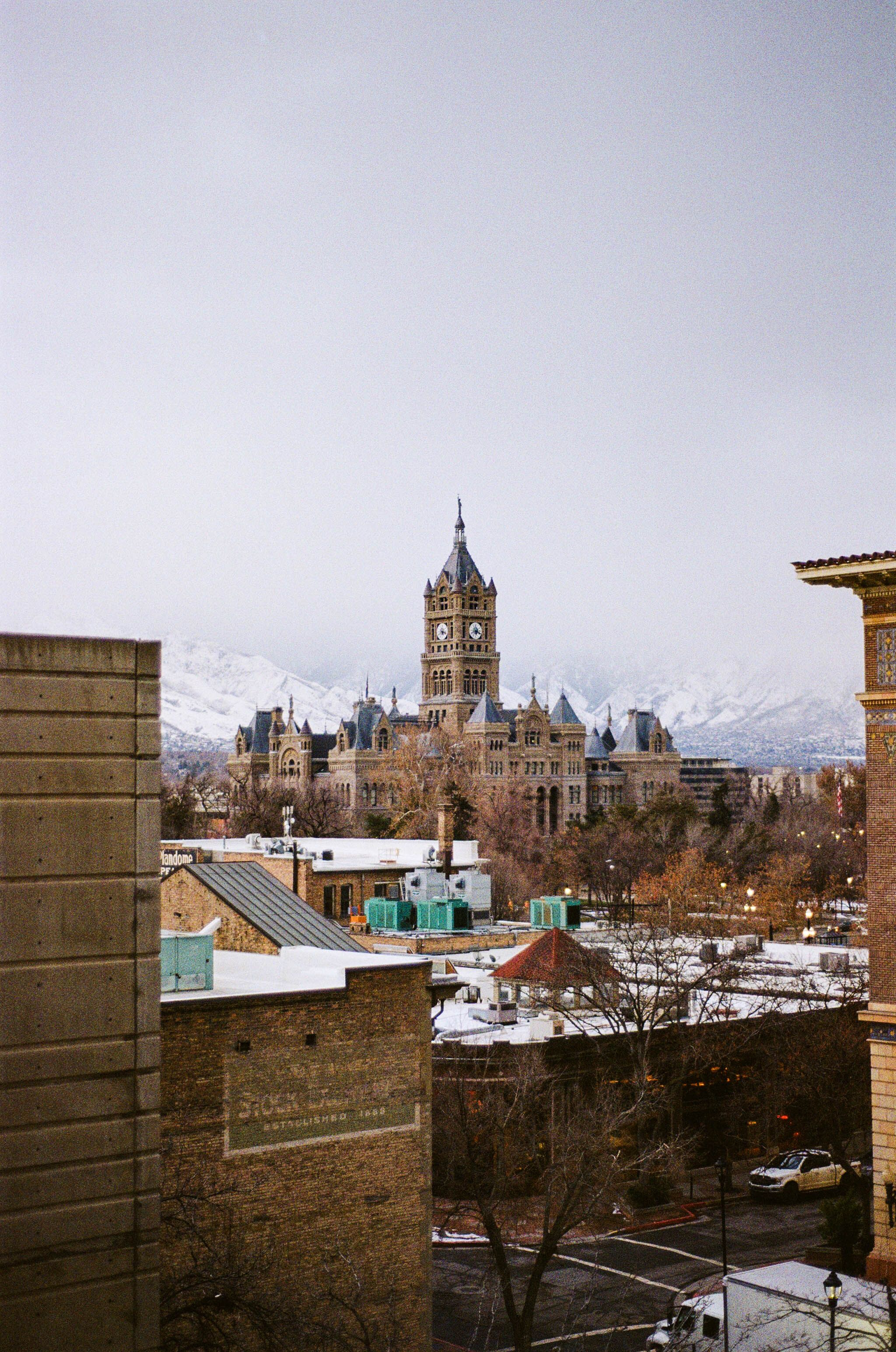 Picture of downtown Salt Lake City